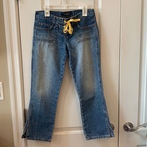 Abercrombie and Fitch cropped jean size 00